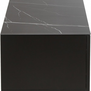Comoda TV Fiona, negru, 160 x 46 x 45 cm - Img 5