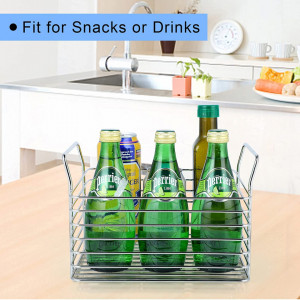 Cos de fructe Joy Aid, otel inoxidabil, argintiu, 24,5 x 23 x 17 cm - Img 6