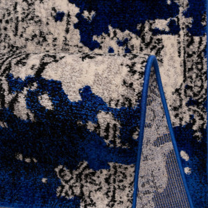 Covor Edda, albastru, 240 x 340 cm - Img 5