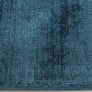 Covor Jane, bumbac/vascoza, albastru inchis, 80 x 150 cm - Img 2