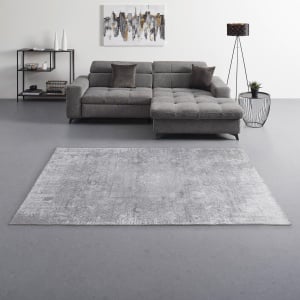 Covor Olivia, textil, gri, 160 x 230 cm