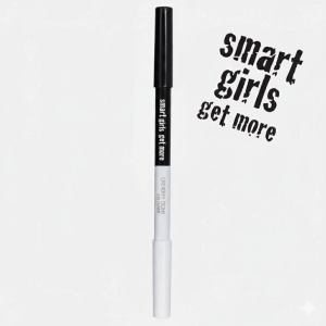 Creion de ochi dual Smart Girls Get More, Rezistent la Apa, Textura Moale, Acoperire Intensa - Creion Dermatograf
