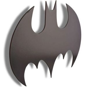 Decor de perete LED model Batman, MDF, 50x25 cm, negru - Verificat A · Re-Bloom - Img 3
