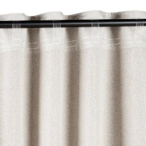 Draperie / Perdea opacă Allan White, 135x255cm - Img 2