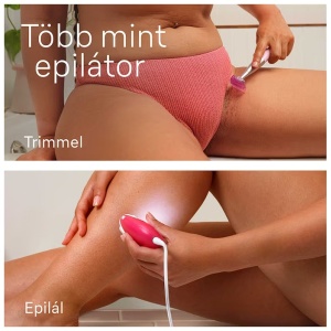 Epilator Braun Silk-épil 3 3-202, MicroGrip, Smart Light, 20 de pensete, 2 viteze, Trimmer, Fucsia, Resigilat, Grad A - Img 9