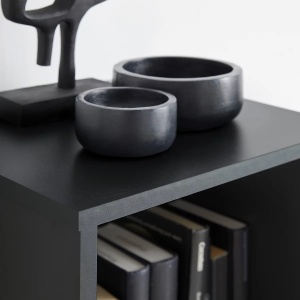 Etajera Cassa 1 din stejar negru, 112/113/35 cm - Img 3