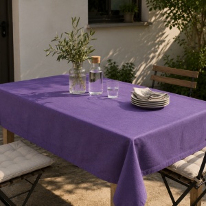 Față de masă pentru terasă și grădină Royal Mov, protecție UV, 140×180 cm