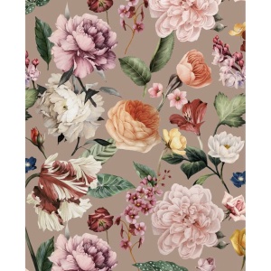 Fiori patura catifea 160x130 cm, 100% catifea poliuretanica, umplutura poliester, imprimeu digital, lavabila 30°C, multicolor - Verificat A · Re-Bloom