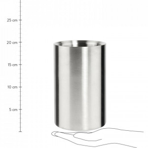 Frapiera The Cooler, otel inoxidabil, 12 x 19 cm - Img 3