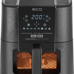 Friteuza cu aer cald ECG AF 5500 Crunchy, 5.5 L, 1350 W, control temperatura 80-200°C - Img 3