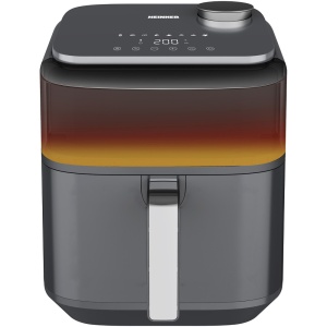 Friteuza cu aer cald Heinner HAF-H7DLST1800, 7.6 litri, 1800 W, Gri antracit, RESIGILATA, 1 AN GARANTIE - Img 2