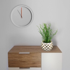 Ghiveci Ornamental Tagwerk Flechtwerk 100 mm 3D Print Bej