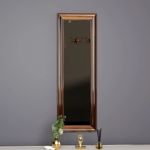Hanah Home oglinda perete 30x90x2.2 cm, rama MDF 100%, acoperire ecologica Flotal-E, bronz - Verificat A · Re-Bloom - Img 4