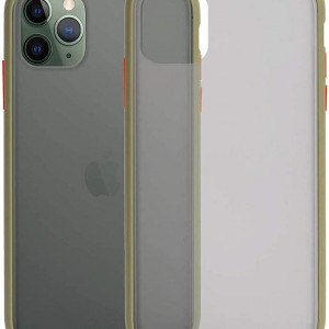 Husa de protectie pentru iPhone 12 PRO MAX Keyihan, TPU, verde inchis, 6,7 inchi - Img 6
