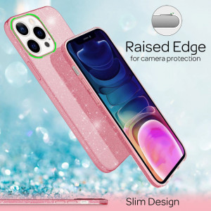 Husa de protectie pentru iPhone 13 PRO Nalia, silicon, roz, 6,1 inchi - Img 7