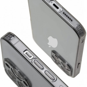 Husa de protectie pentru iPhone 13 PRO Tigratigro, TPU, gri, 6,1 inchi - Img 4