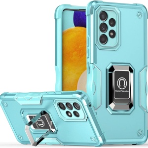 Husa de protectie pentru Samsung Galaxy A73 5G Tisim, PC/TPU, turcoaz, 6,7 inchi