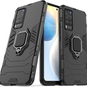 Husa de protectie rezistenta la socuri pentru Samsung Galaxy S23 Ultra TenDll, TPU/PC, negru, 6,5 inchi