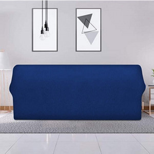 Husa pentru canapea de 4 locuri MIYOU YOUMI, lycra, albastru, 240-270 cm - Img 6