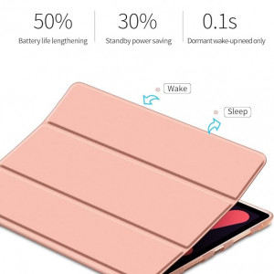 Husa VAGHVEO compatibilă cu noul iPad Mini a 6-a generație 8,3 inchi 2021, roz 