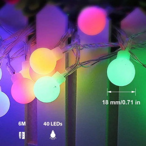 Instalatie LDRAMAM, LED, multicolor, 6 m