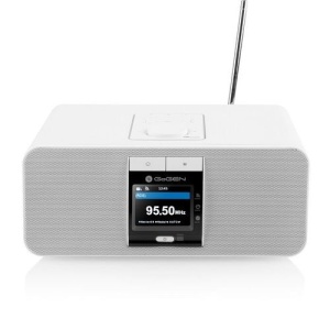 Internet radio GoGEN IR 167 BTB, 2 x 7 W, LCD, Bluetooth, WiFi, tuner digital FM, telecomanda, alb - Img 2