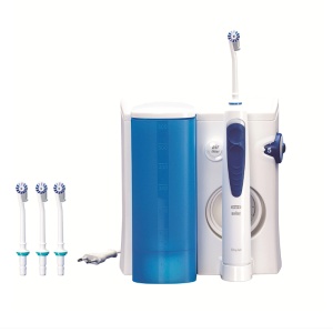 Irigator bucal Oral B. 5 trepte de intensitate. 4 capete intradentare. 600 ml. Alb, Resigilat, Grad A - Img 3