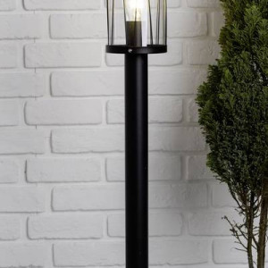Lampa de exterior Reed III, metal/plastic, negru, 13,3 x 80,5 cm, 60w - Img 2