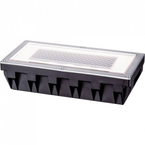 Lampa de exterior Solar Box, metal/plastic, neagra, 20 x 5 x 10 cm, 6w - Img 1