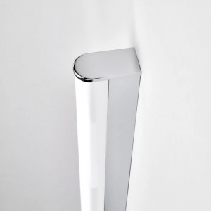 Lampa pentru oglinda Philippa, LED, metal/acril, crom/alb, 4 x 7,8 x 88 cm - Img 3