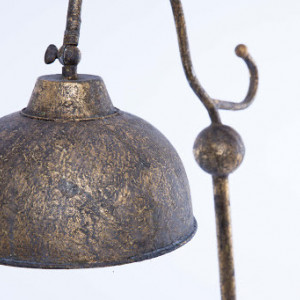 Lampadar Consuelo din metal, 27x54x161,5cm - Img 4