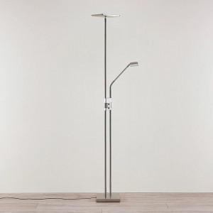 Lampadar Jonne, LED, metal, argintiu, 23 x 23 x 180 cm - Img 5