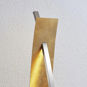 Lampadar Marija, LED, metal/plastic, auriu/argintiu, 25 x 140 cm - Img 3