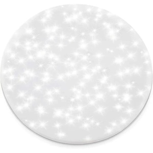 Lumare plafoniera Starry Sky LED, 24W, 2000lm, diametru 315mm, rotunda, 2700K alb cald, efect sclipici cer instelat - Verificat A · Re-Bloom