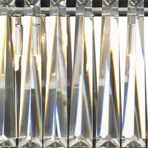 Lustra cu 3 lumini din sticla, 65 x 30 cm - Img 4