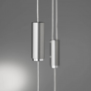 Lustra tip pendul Lian, LED, metal, multicolor, 118 x 195 cm - Img 3