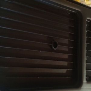 Masa de gradina dreptunghiulara, Progarden, NIK, Polipropilena, Antracit, 81x56x63 cm, Resigilat, Grad A - Img 4