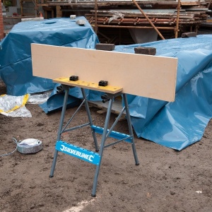 Masa de lucru, greutate suportata 100Kg, 560 x 110mm, Silverline