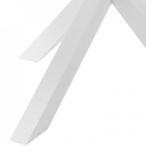 Masa New-Arya, alb, 160 x 78 x 100 cm - Img 2