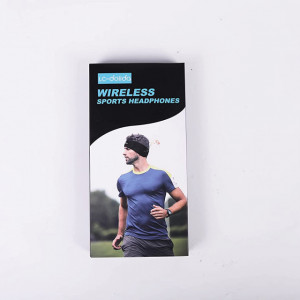 Masca de dormit cu casti Wireless LC-dolida, negru, plastic/textil, 25-35 cm - Img 2