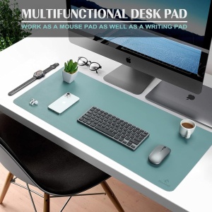 Mousepad K Knodel, piele PU, verde, 40 x 80 cm