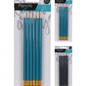 Pachet birotica set clipsuri, set 12 creioane HD, set 2 creioane mecanice - Img 4