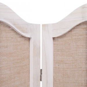 Paravan Galligan, lemn, alb, 165 x 105 x 2 cm - Img 4