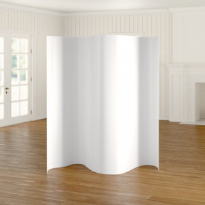 Paravan Staley, alb, 165 x 250 cm - Img 6