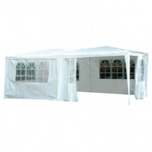 Pavilion Karll cu pereti laterali poliester, 3 x 6 x 2.5 m - Img 1