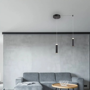 Pendul LED Rabalux Andromeda, 7W, negru