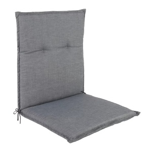Pernă de scaun Geneva 1 gri deschis aprox. 100x48x5cm - Img 1