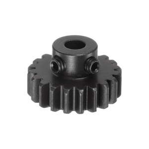 Pinion Sourcing Map, fonta, negru, 23 x 13 x 11 mm