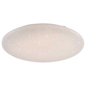 Plafoniera Ls-Uranus, LED, metal/plastic, bej, 70 x 9 cm