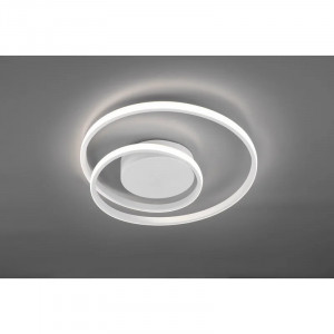 Plafoniera Nezaket, LED, metal/acril, alb, 7 x 39 x 39 cm